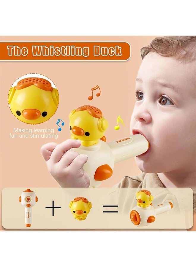 Sensory Breathing Exerciser Toy for Kids, Floating Blow Balls with Whistle Autism Speech Therapy Educational Gift for 3-7 Years Old - Image 4