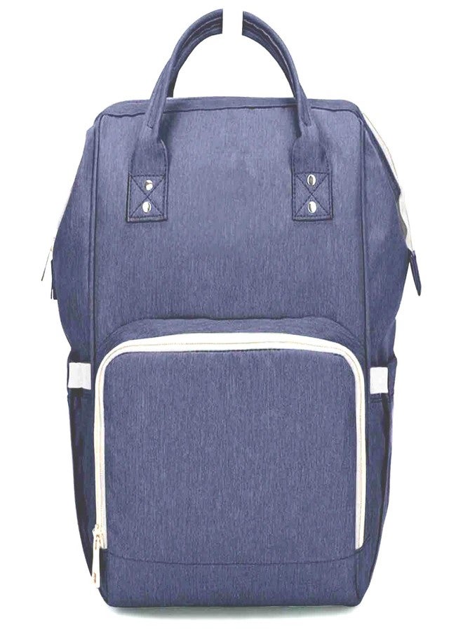 IneffableMaternity Travel Diaper Bag Organizer Large Mother Baby Backpack (Blue) - Image 1