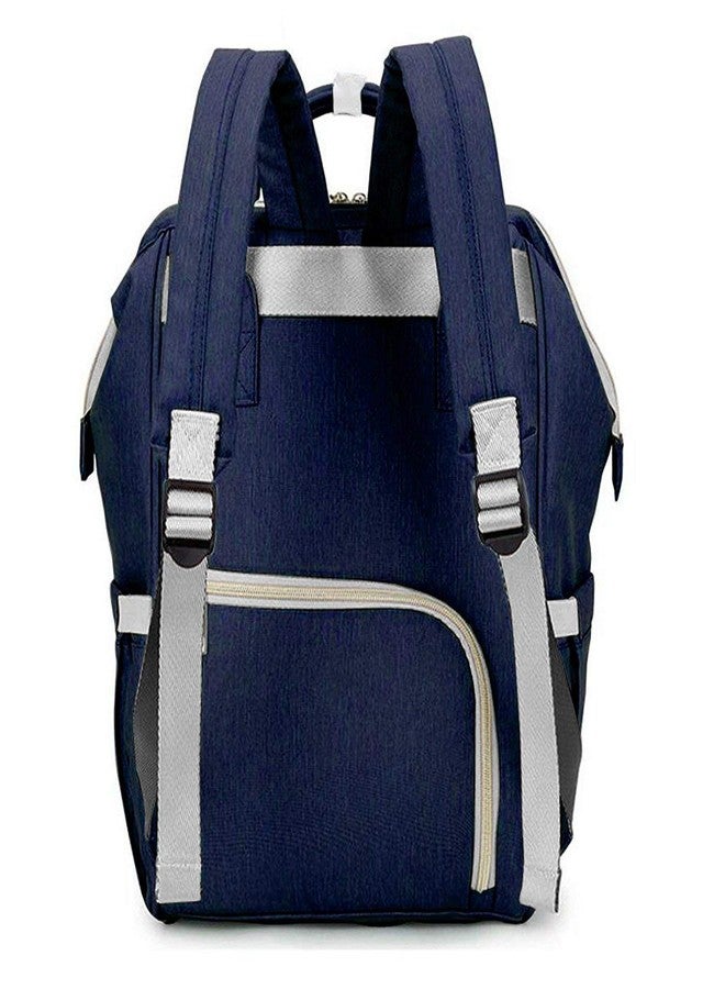 IneffableMaternity Travel Diaper Bag Organizer Large Mother Baby Backpack (Blue) - Image 4
