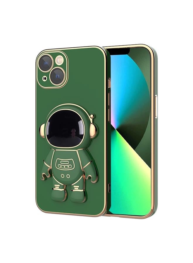 Zaboon Case For iPhone 12 Pro Plating Astronaut Holder Phone Case - Image 1