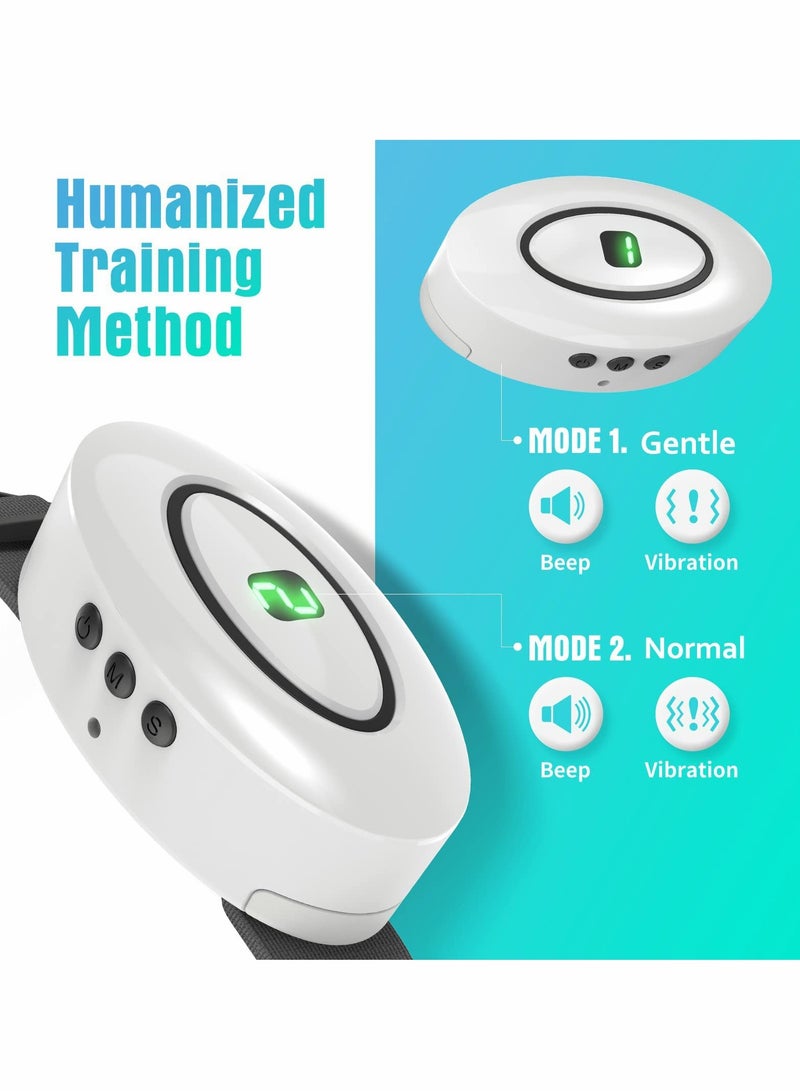 Excefore Bark Collar Rechargeable Anti Barking Dog Collars with 7 Adjustable Sensitivity and Intensity Beep Vibrations for Small Medium Large Dogs - Image 2