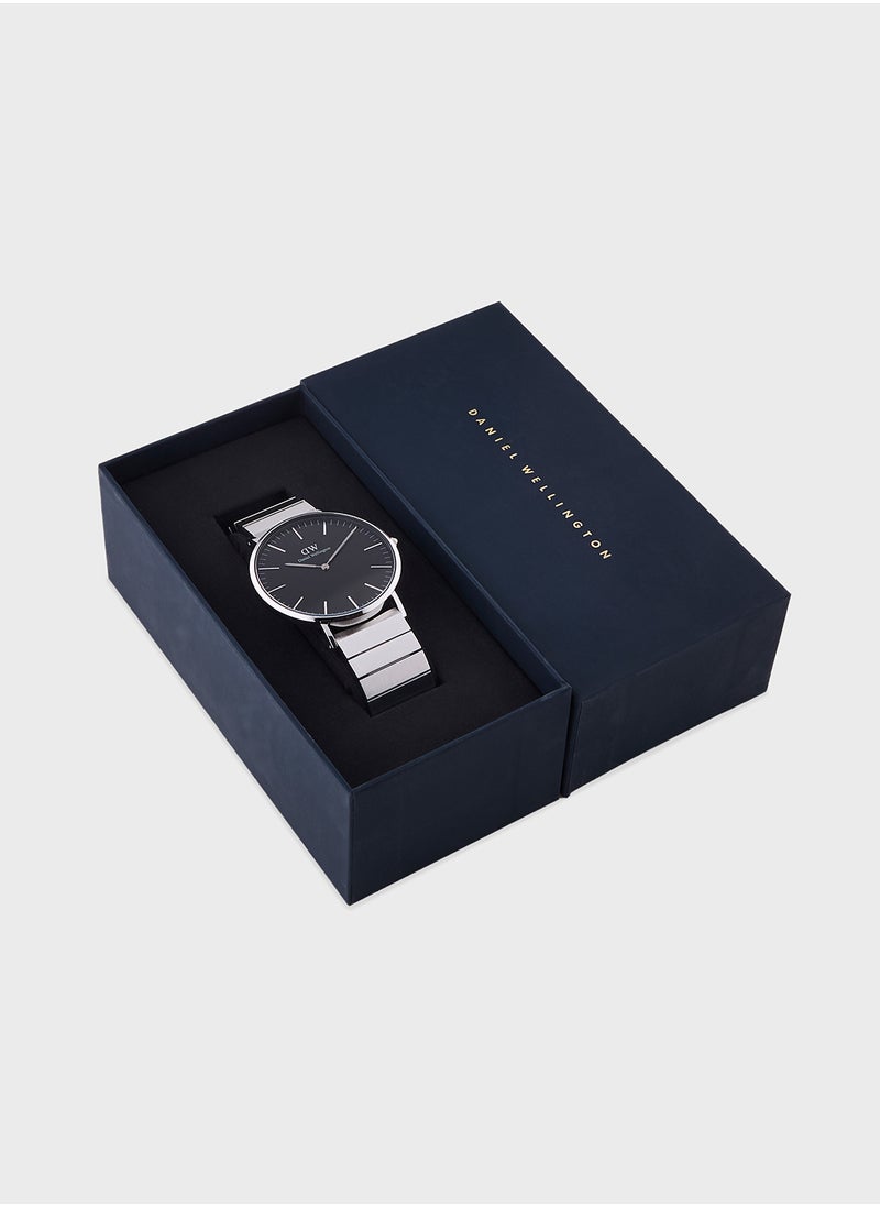 DANIEL WELLINGTON Classic 40mm Silver Watch  - Image 5