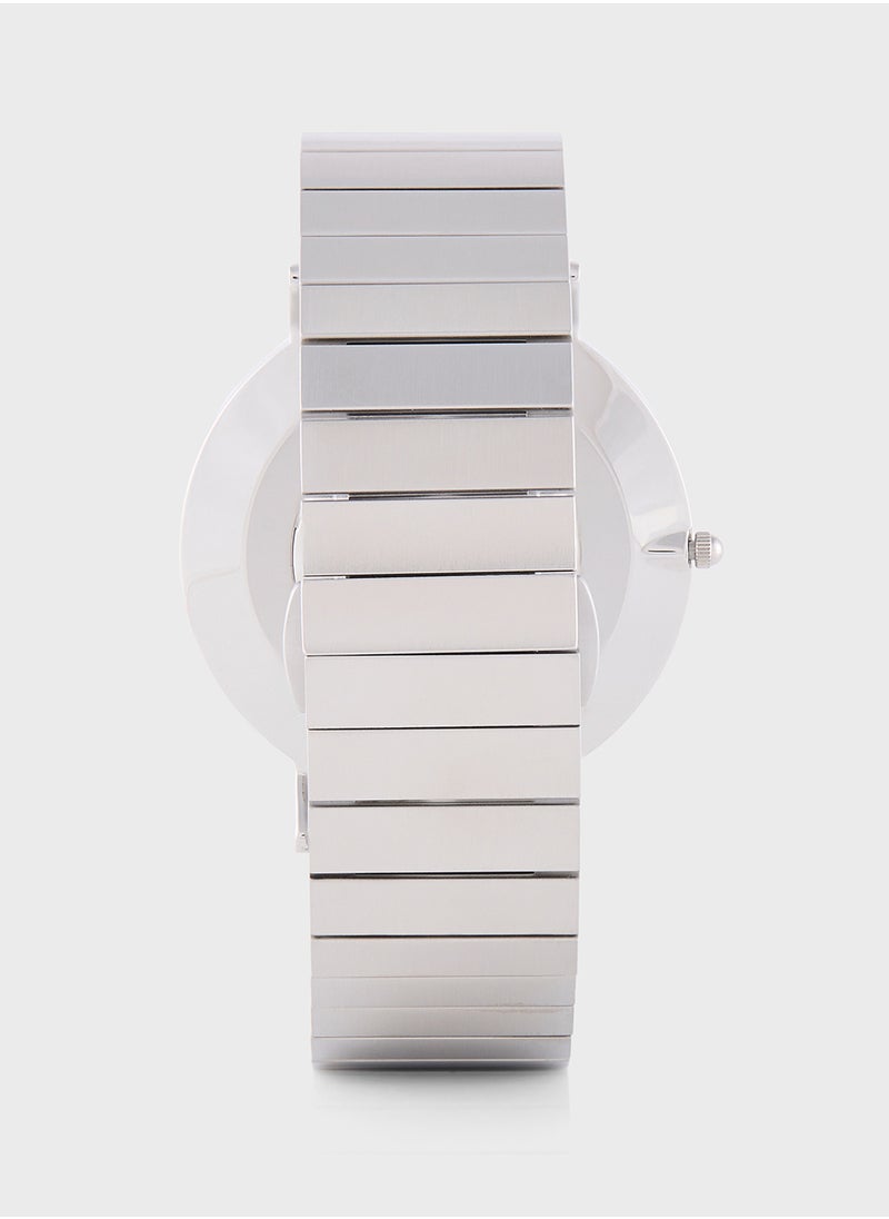 DANIEL WELLINGTON Classic 40mm Silver Watch  - Image 4