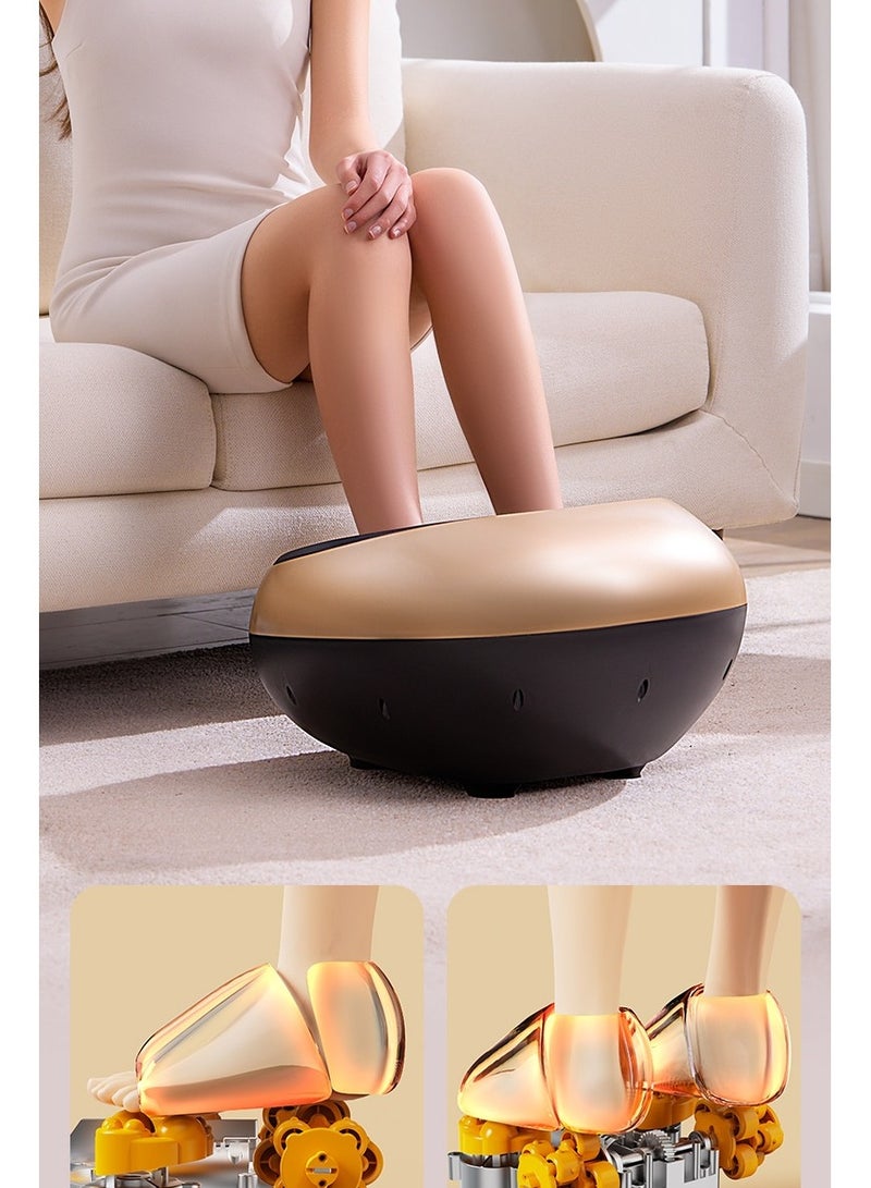 PENG GENERAL Foot Massager with Heat Shiatsu Feet Massager Machine Golden - Image 3