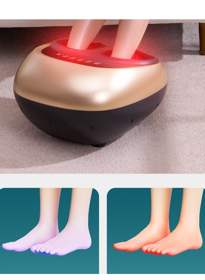 PENG GENERAL Foot Massager with Heat Shiatsu Feet Massager Machine Golden - Image 4