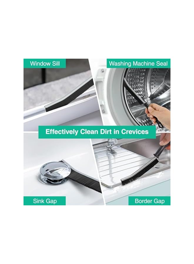 erorex 3pcs Gap Cleaning Brush, Hard Bristled Crevice Brush, Specially Used for Dead Corners in Bathrooms, Kitchens, Ceramic Tiles, and Window Grooves - Image 5