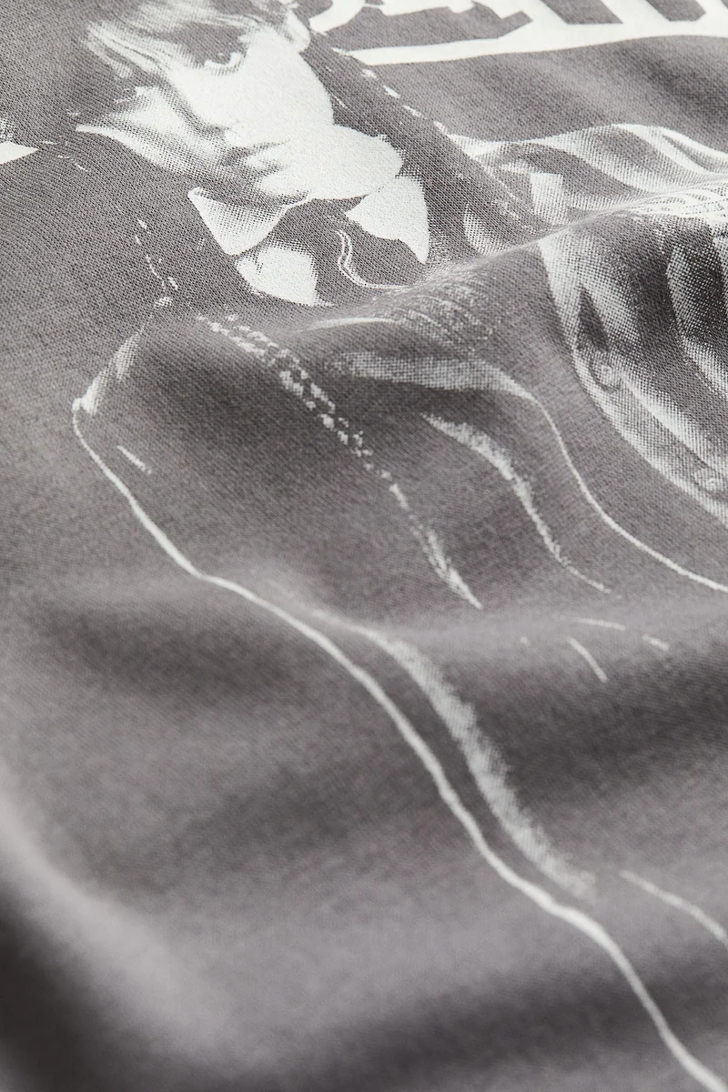 H&M Oversized printed sweatshirt