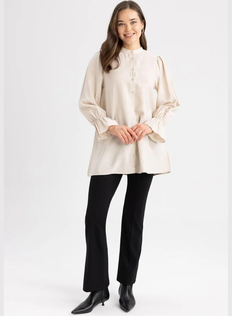 ديفاكتو Woman Flare Fit Woven Trousers