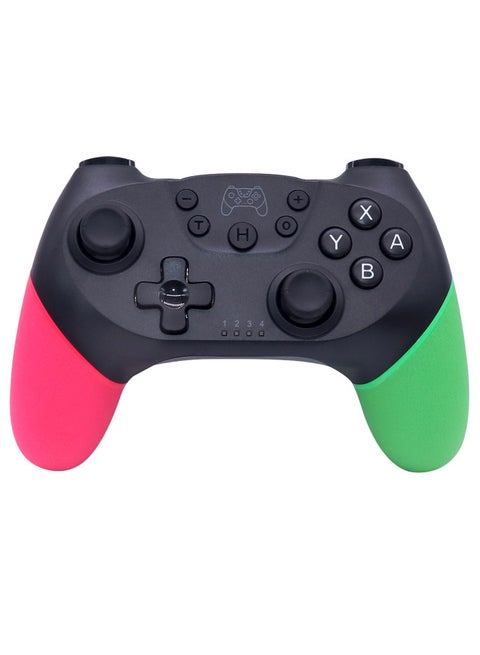 Nintendo Switch Pro Bluetooth Wireless Game Controller Vibration For Ns Lite Call Function Digital Computer Gaming Joystick-Product Color:left Powder Right Green