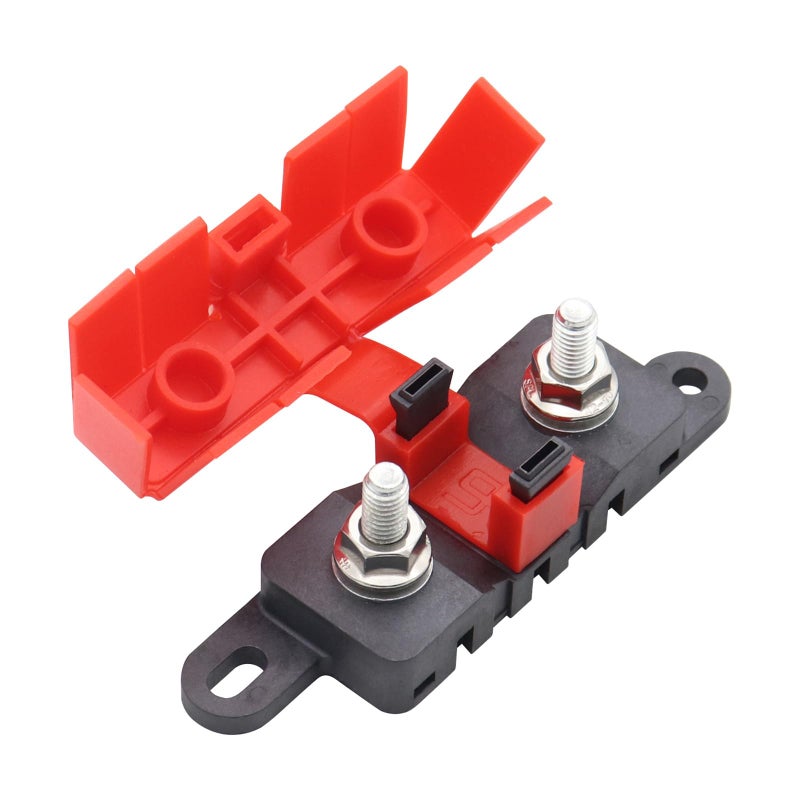 Bolt On Flat Type Fuse Holder 500A 70V for Automotive and Marine Fuse Box Cover - Image 2
