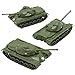 Tim Mee Toy TimMee Toy Tanks for Plastic Army Men OD Green WW2 3pc Made in USA - Image 3
