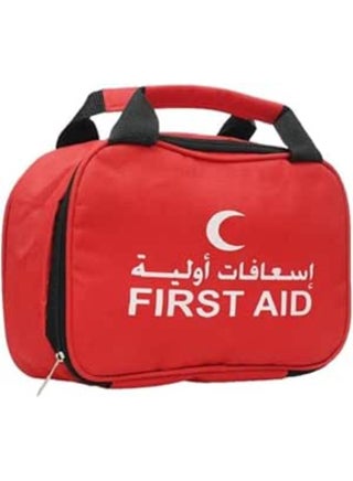 حقيبة إسعافات أولية فارغة - منظم أدوية ومستلزمات طبية مقاوم للماء - عملية وسهلة الحمل للمنزل والسفر والعمل
