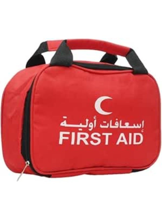 حقيبة إسعافات أولية فارغة - منظم أدوية ومستلزمات طبية مقاوم للماء - عملية وسهلة الحمل للمنزل والسفر والعمل