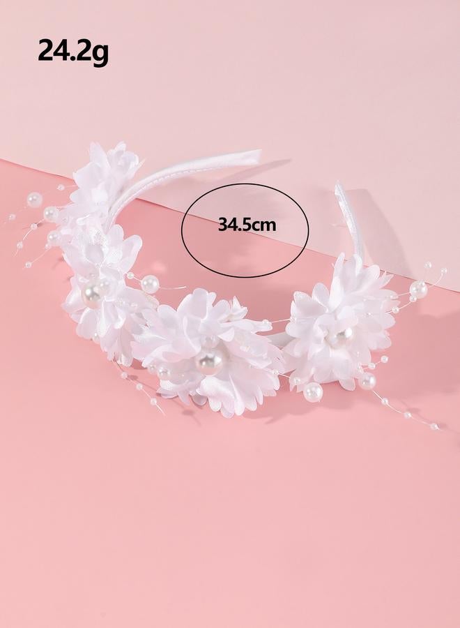 Take Two Flower Applique Headband - Image 4