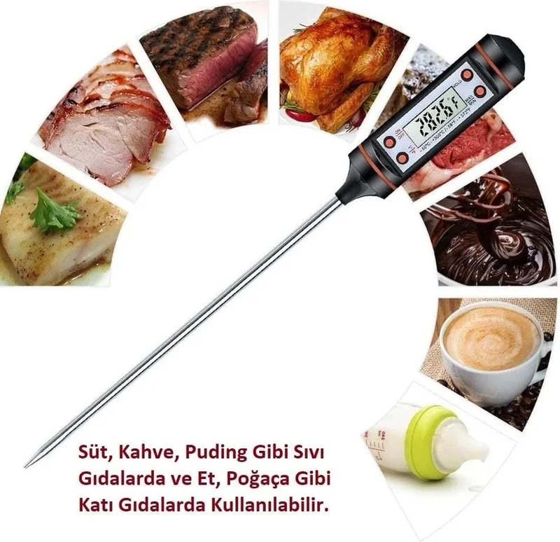 Ünsal Showroom Digital Food Food Kitchen Thermometer
