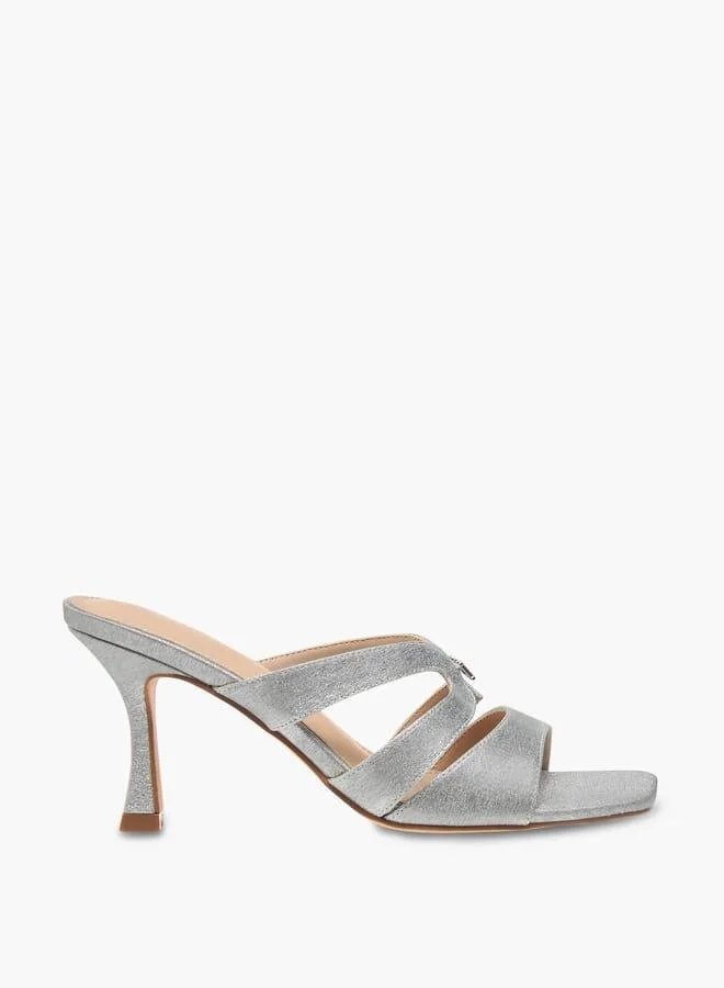 Flora Bella By Shoexpress Women Flared Slip-On Strap Sandals