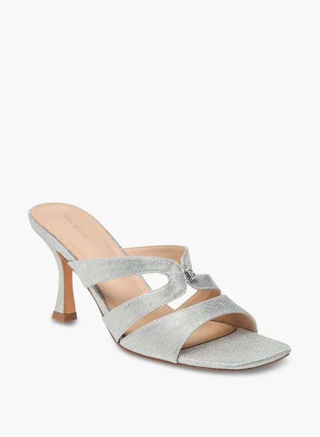 Flora Bella By Shoexpress Women Flared Slip-On Strap Sandals