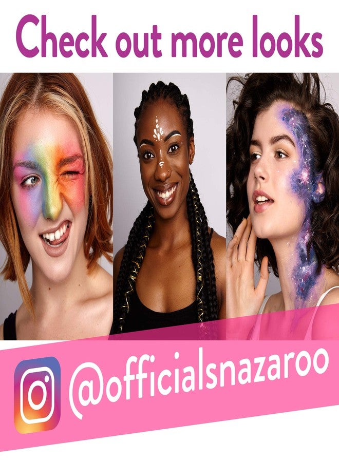 سنازارو فرشاة طلاء الوجه الاحترافية من سنازارو - متوسطة الحجم ومسطحة - Image 5