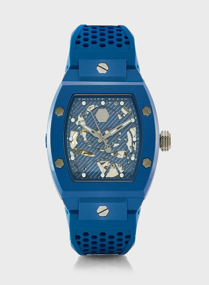 PHILIPP PLEIN Pwvba0323 Skeleton Analog Watch