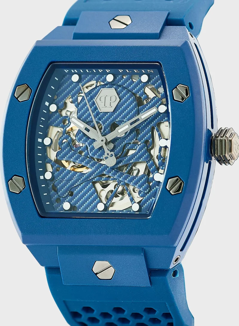 PHILIPP PLEIN Pwvba0323 Skeleton Analog Watch