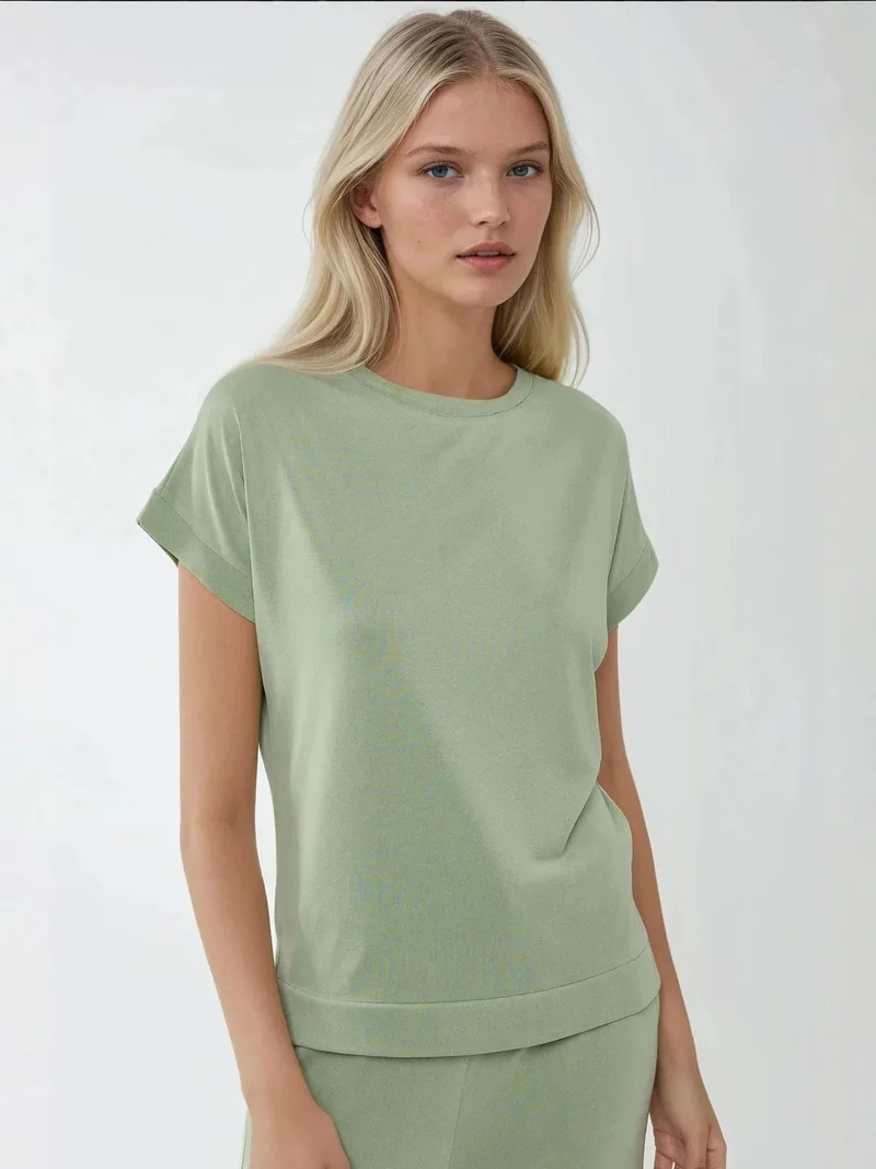 HICCUP Soft Touch Basic T-Shirt Busem Collection