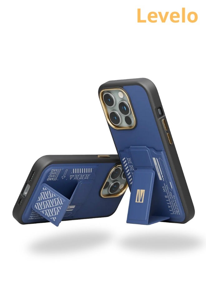 LEVELO Levelo Morphix Case with Card Holder for iPhone 15 Pro Max  - Image 2