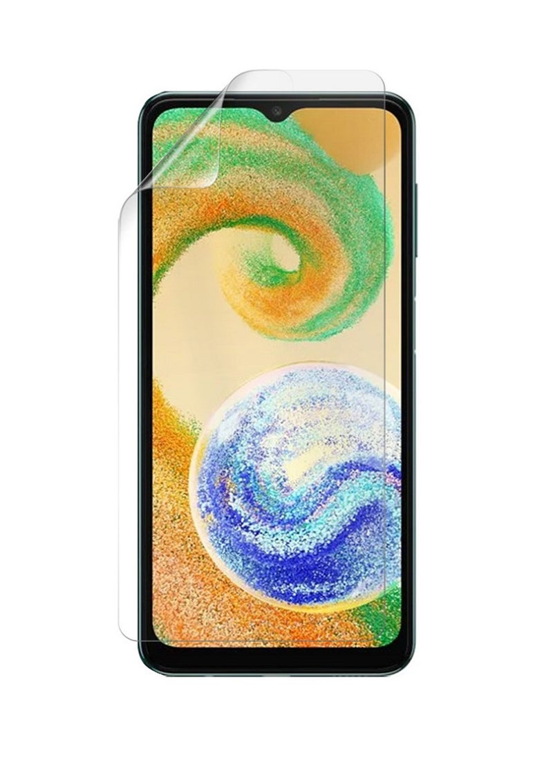 Unipha Flexible TPU Screen Protector Designed For Samsung Galaxy A04s Clear HD Self Healing Unbreakable Film - Image 1