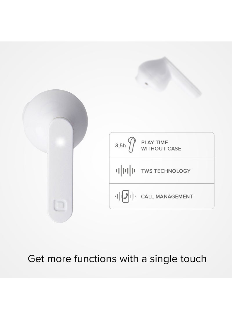 SBS True Wireless Stereo earphones Bluetooth BT TWS earbuds headphones with 250 mAh charging case and automatically wirelessly pair with each other for tablets, Laptop, iPhone, Samsung, Huawei and others  - Image 4