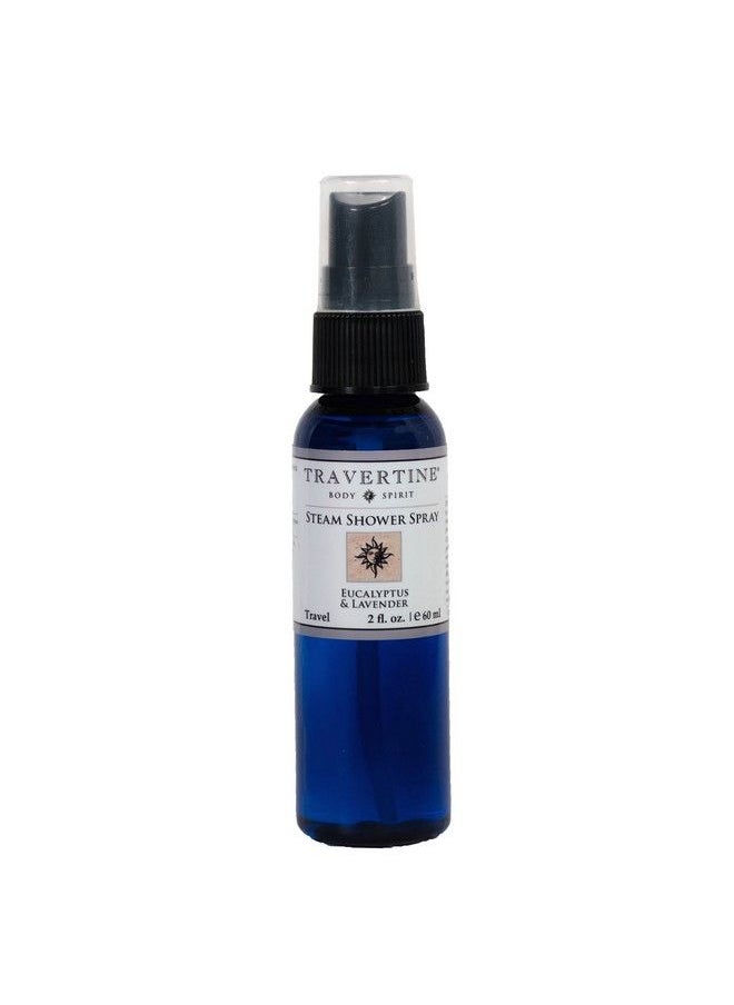 Travertine - Spa Steam Shower Spray Eucalyptus And Lavender 2 Oz - Image 1