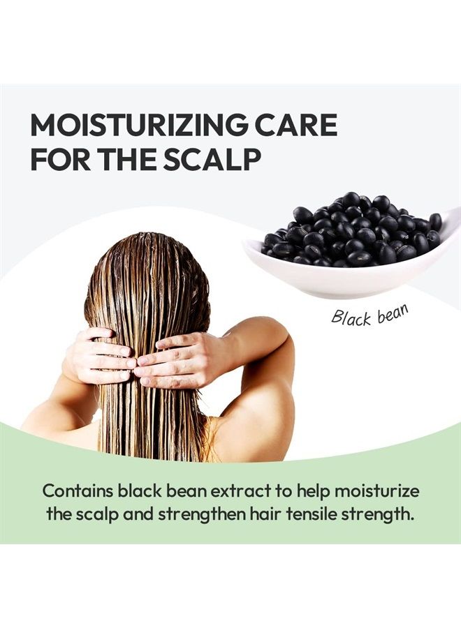 amos PROFESSIONAL شامبو الشاي الأخضر المرطب [للفروة العادية/الجافة] 17.6 أونصة (500 جرام) | شامبو مضاد للتساقط ومضاد لفقدان الشعر لنمو الشعر والترطيب | علامة تجارية لصالون الشعر الكوري - Image 2