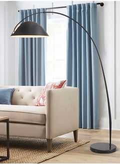 Nordic Minimalist Atmosphere Standing Floor Lamp Three-Tone Lighting Modern Marble Base 360° Flexible Rotating Curved Dome Pole Black - pzsku/ZA14C9BBCA91FBBD87B61Z/45/_/1710734168/b821bb2d-cde9-4906-a2c1-beb989f6613f