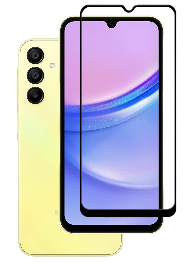 ACLIX Antistatic ESD Dustproof Premium Quality High Definition Tempered Glass Screen Protector Designed For Samsung Galaxy A15 - Image 1