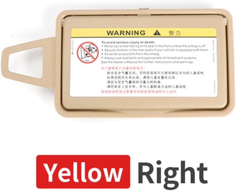 Wivplex Car Sun Visor Mirror Cover for Mercedes-Benz E Class - Image 2