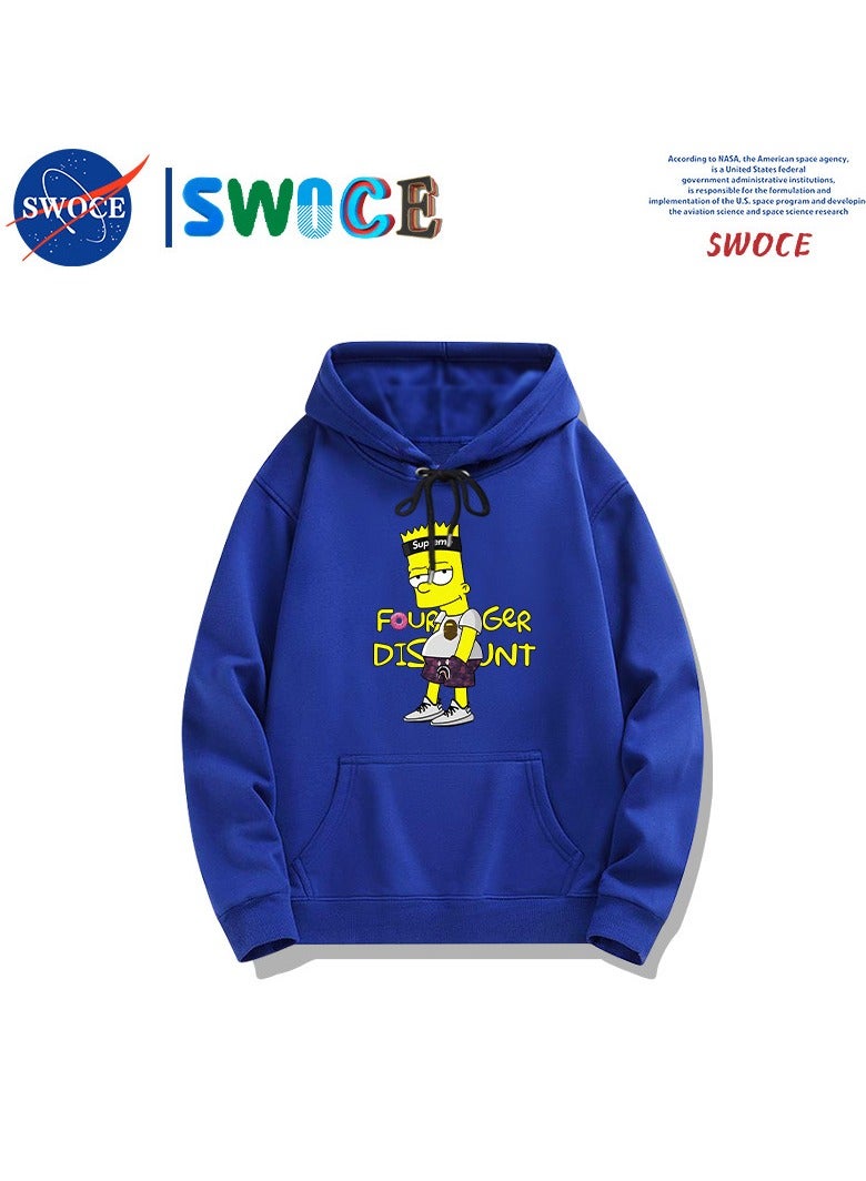 SWOCE Fashionable And Trendy Men's Hooded Sweatshirt  - Image 1