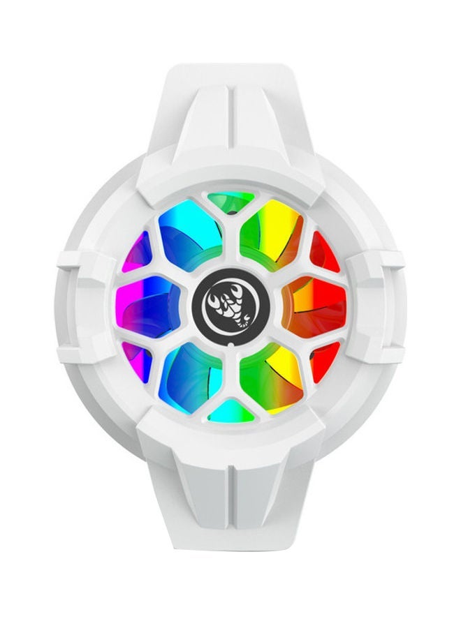 NIBEMINENT Portable Mobile Phone Heat Dissipation Clip White - Image 1