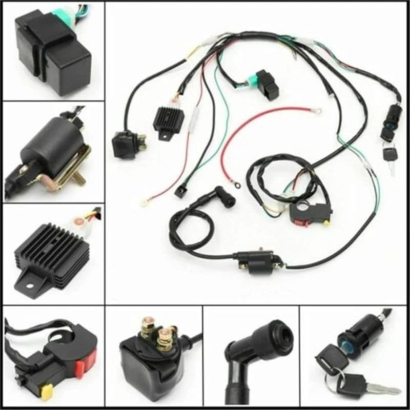 Wivplex Ignition Key Switch Wiring Harness for ATVs - Image 2