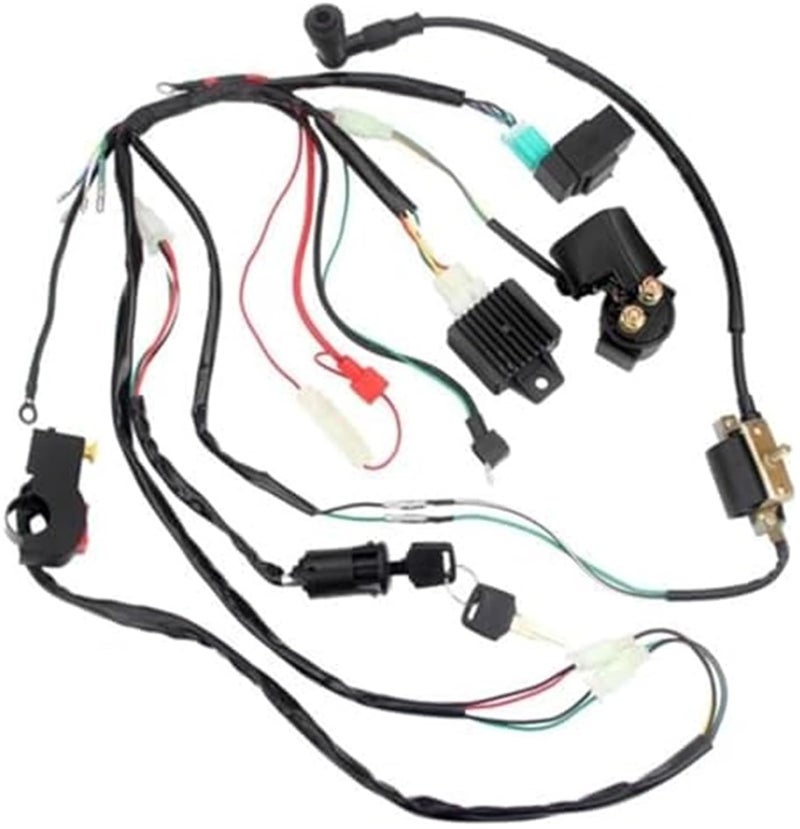 Wivplex Ignition Key Switch Wiring Harness for ATVs - Image 1