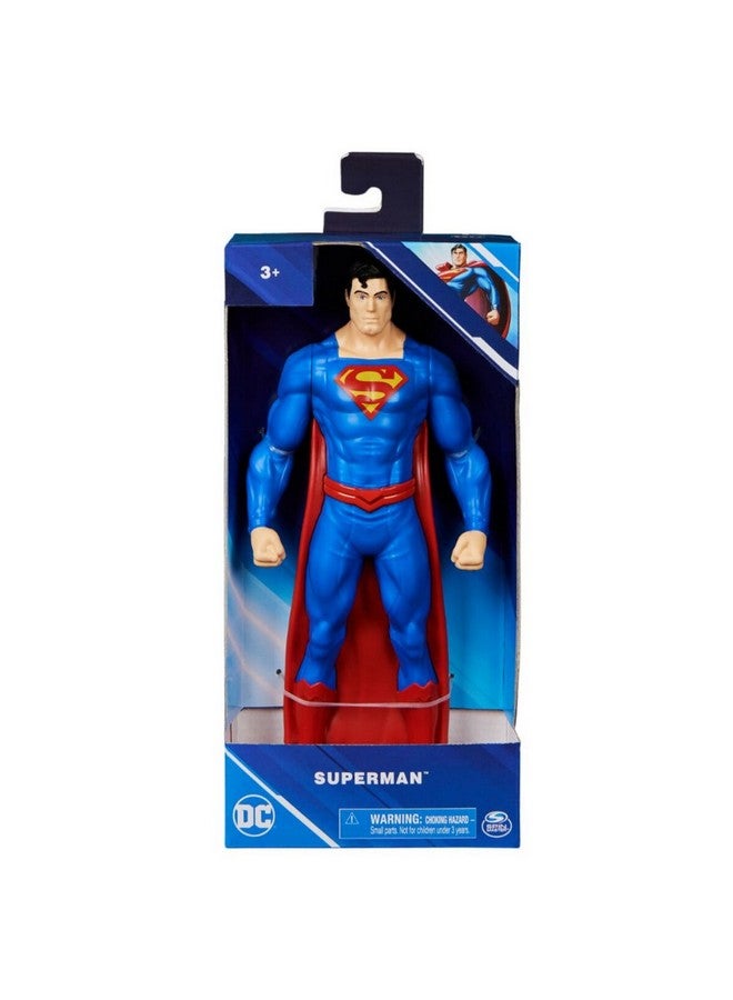 سبن ماستر دمية مجسم شخصية سوبرمان بتصميم دي سي يونيفرس أزرق و أحمر 24 سم SDC6067618 - Image 1