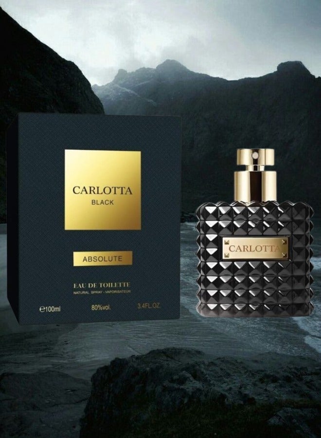 Absolute Carlotta Black Perfume 100ml EDT - Image 1