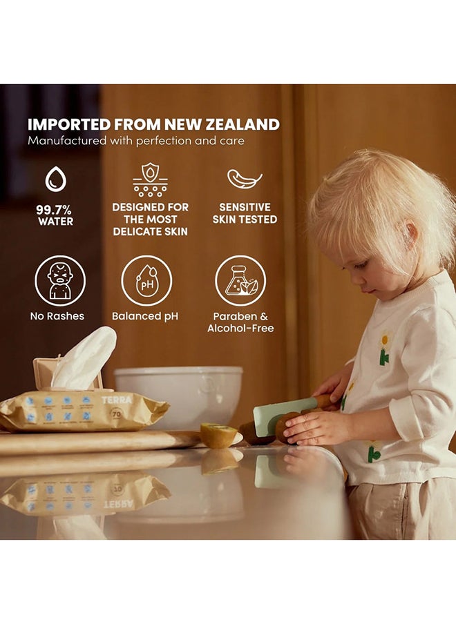 Pack of 10 Bamboo Baby Wipes Pure New Zealand Water & Manuka Honey  Biodegradable Bamboo Fiber For Sensitive Skin And Keeps Skin Hydrated - Soothes Dry And Irritated Skin - 0+ Months - pzsku/ZA14D55FD79F0EABDAD57Z/45/_/1722602190/9bb93dd4-193a-4bae-aa34-299b33705f37