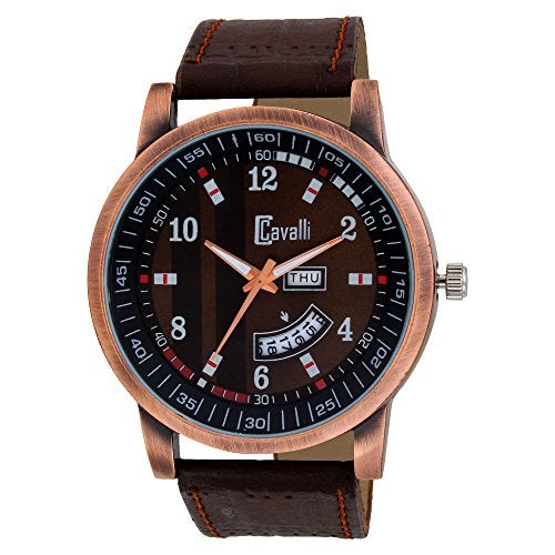 Cavalli Analogue Brown Dial Men's & Boy's Watch - Cs2691 - Image 1