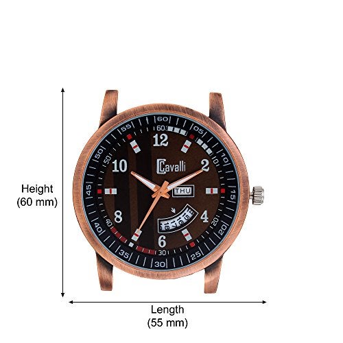 Cavalli Analogue Brown Dial Men's & Boy's Watch - Cs2691 - Image 4