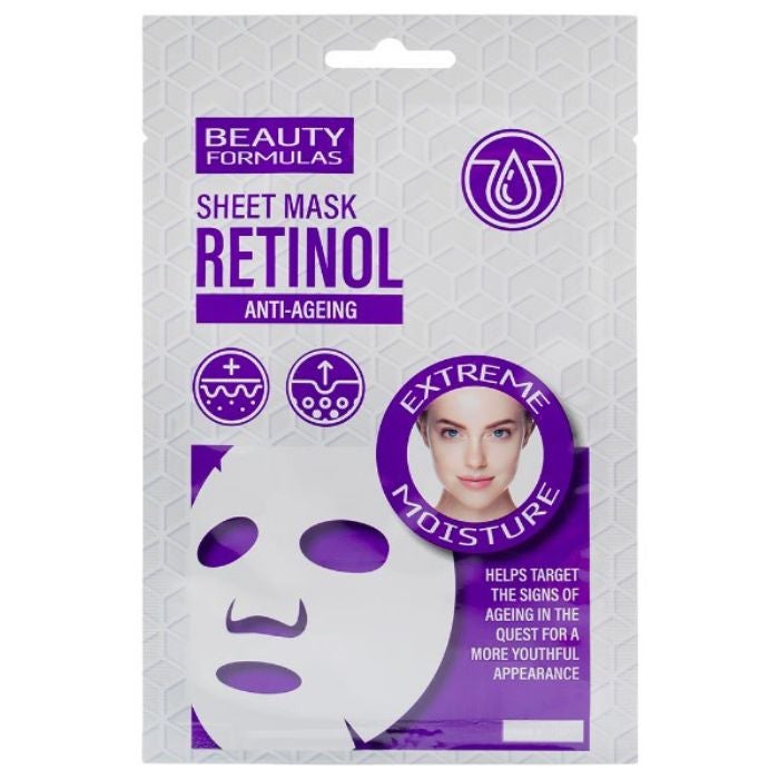 Beauty Formulas Retinol Sheet Mask 1pc