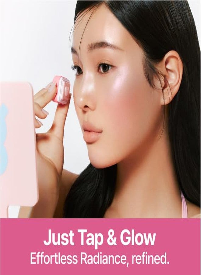 COLORGRAM Milk Bling Heartlighter - 06 Bubbles Blue by Colorgram for Women - 1.8g Highlighter - Image 3