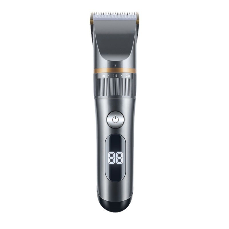 SUARNCOR FC-20 Electric Hair Clipper Trimmer - Cordless Rechargeable, Low Noise, Stainless Steel Blade, Digital Display, Waterproof - Image 5