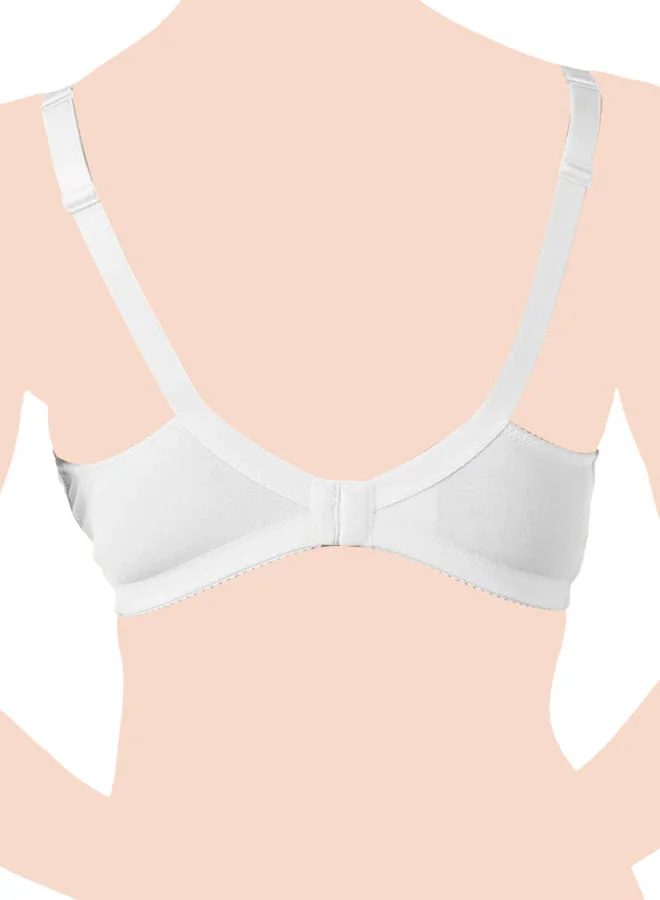 شيكو Cotton Stretch Nursing Bra 3C, White