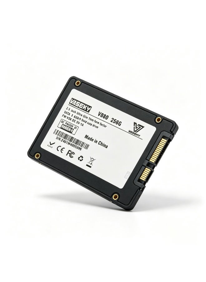Vaseky 256GB SSD 2.5'' SATA3 Internal Solid State Drive Hard Drive for Laptop and Desktop PC - Image 1