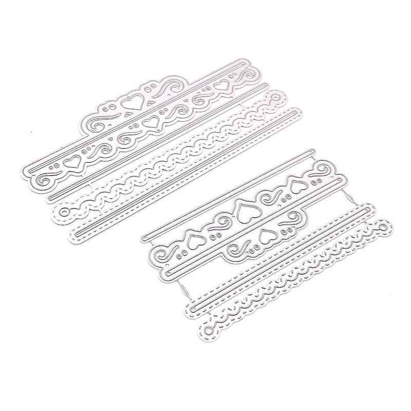 KSCRAFT Elegant Pocket Slit Metal Cutting Dies Stencils for DIY ScrapbookingPhoto Album Decorative Embossing DIY Paper Cards