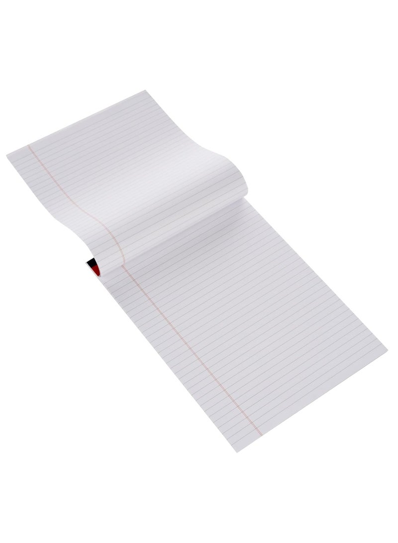 MARKQ Writing Pad 50 Sheets Single line White Legal Notepad, A4 Notebook Sheets for School, College, Office Supplies  - Image 1