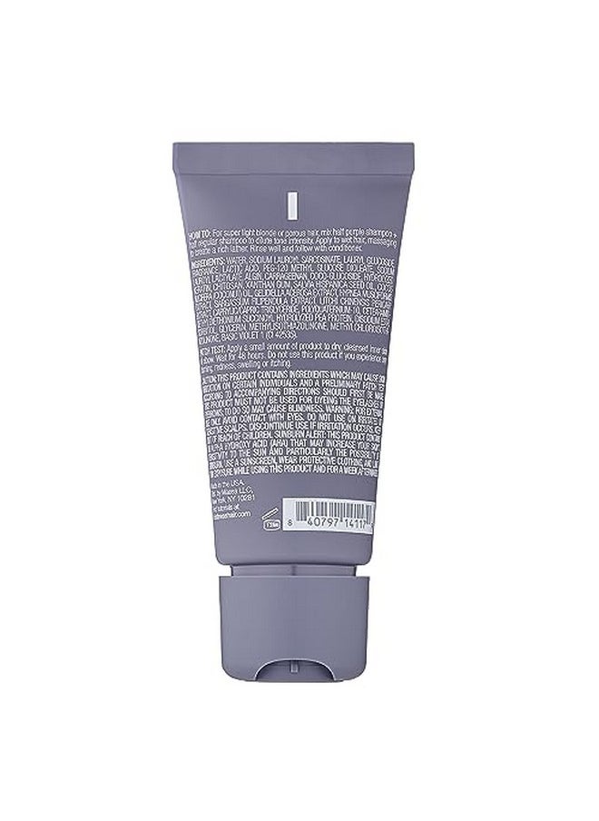 كريستين إس شامبو Hair The One Purple صغير الحجم مناسب للسفر للشعر الأشقر، يحيد اللون النحاسي + اللون الأصفر، ويستعيد اللمعان، ويستعيد الكبريتات والسيليكون والبارابين، اللون آمن + معتمد من Tsa  - Image 2